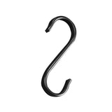 S-Haken - Edelstahl schwarz - Aufhängung - Küche Badezimmer Werkstatt Universalhaken