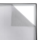 10 STÜCK Fliegengitter für Fenster - 130x150 - mit Klettband Mücken Vorhang Insektenschutz schwarz - ohne Bohren