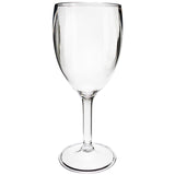 4x Acryl-Weinglas 290ml Set Acryl - Weingläser für Camping Küche - Trinkkelch Goblet elegantes Design