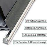 2x Alu Kederschiene - je 1,2 Meter - Ø9mm (passend für 6-8mm Keder) - Kederleiste - Aluminium Befestigungsleiste für Wohnwagen Wohnmobil Reisemobil - Vorzeltschiene