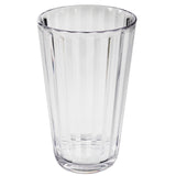 Acryl Trinkglas 450ml elegante Kristall Glas Optik - klar - Wasserglas - Cocktailglas - Kunststoff Glas - Outdoor Haushalt Küche - stabil - bruchsicher - leicht abwaschbar