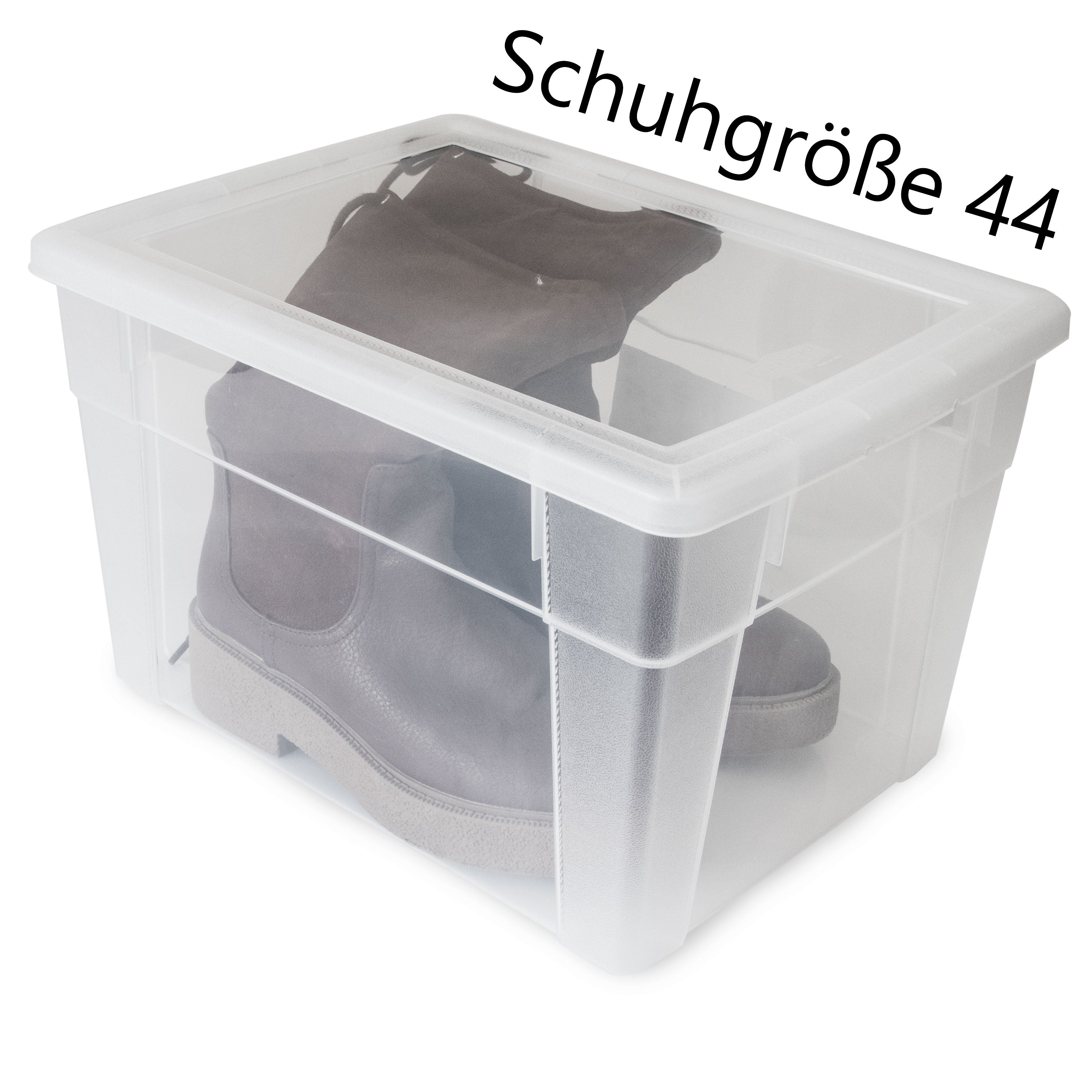 aufbewahrung 20 x 20 Aufbewahrungsbox mit Deckel 20 Liter - 39x29x24 cm