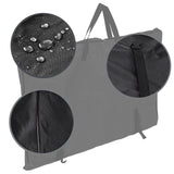 Aufbewahrungstasche für Klapptische - 120 x 75 x 8 cm - Transport Tasche - Tragetasche Campingtisch schwarz - 300D Polyester - Wasserabweisend - mit Zugriemen