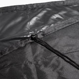 Schutzhülle für Rattan Gartenlounge - 200 x 160 x 80 cm - schwarz - 600D Polyester wasserdicht - Abdeckung Gartenmöbel