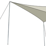 2 Stück Zeltstange - Dachstangen mit Spitze - 2 m - Aufstellstange - Tarpstange Vorzelt Camping Zubehör