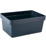 Ordnungsbox - NAVYBLAU - DINA5 Format - 17x25x11 cm - 3,6 Liter - Ordnungskorb Schubladenorganizer Organizerbox Ordnungssystem Kunststoff Aufbewahrung Schrank Bad