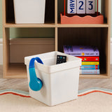 Ordnungsbox - 20x20x19 cm - 6 Liter - Ordnungskorb Schubladenorganizer Organizerbox Ordnungssystem Kunststoff Aufbewahrung Schrank Bad
