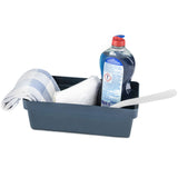 Ordnungsbox - NAVYBLAU Dunkelblau - 27x15x8 cm - 2,8 Liter - Ordnungskorb Schubladenorganizer Organizerbox Ordnungssystem Kunststoff Aufbewahrung Schrank Bad