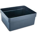 Ordnungsbox - NAVYBLAU Dunkelblau - 16x12x8 cm - 1,2 Liter - Ordnungskorb Schubladenorganizer Organizerbox Ordnungssystem Kunststoff Aufbewahrung Schrank Bad