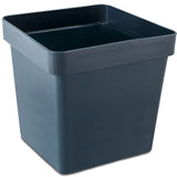 Ordnungsbox - NAVYBLAU Dunkelblau - 20x20x19 cm - 6 Liter - Ordnungskorb Schubladenorganizer Organizerbox Ordnungssystem Kunststoff Aufbewahrung Schrank Bad