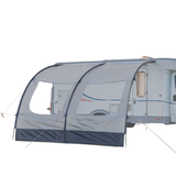 Vordach 300x260x245-260 für Wohnwagen Wohmobil Vorzelt Camping Fiberglas Gestänge Reisevorzelt Busvorzelt 5000mm Wasserfest