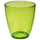 4x Campingglas Trinkglas bunt 280 ml Trinkgläser - Glas Campinggeschirr bruchtfest Camping Outdoor Zubehör Picknick Gläser - Trinkbecher - Wasserglas - Campingküche - Kinderbecher Partybecher Kinderglas