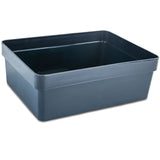 Ordnungsbox - NAVYBLAU Dunkelblau - 21x15x8 cm - 2,2 Liter - Ordnungskorb Schubladenorganizer Organizerbox Ordnungssystem Kunststoff Aufbewahrung Schrank Bad