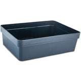 Ordnungsbox - NAVYBLAU Dunkelblau - 28x20x8 cm - 4 Liter - Ordnungskorb Schubladenorganizer Organizerbox Ordnungssystem Kunststoff Aufbewahrung Schrank Bad