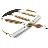 Trampolin Feder - 13,5 cm lang - mit 2 Haken - Federstahl Ø 3 mm - verzinkt 135 mm