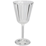 4 x Campingglas Weinglas 220ml mit BOX elegante Kristall Glas Optik - klar Gläser 4er Set - Weinkelch - Cocktailglas - Kunststoff Glas - Outdoor - Haushalt Küche - stabil - bruchsicher - leicht abwaschbar
