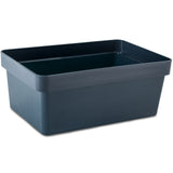 Ordnungsbox - NAVYBLAU Dunkelblau - 36,5x22x14 cm - 9 Liter - Ordnungskorb Schubladenorganizer Organizerbox Ordnungssystem Kunststoff Aufbewahrung Schrank Bad