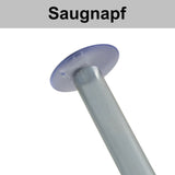 Fenster Markise Wohnmobil 180x75cm mit Keder und Saugnäpfen Sonnensegel Vordach Vorzelt Fenstermarkise Regenplane Sonnenschutz für Wohnwagen Wasserabweisend 1500mm UV Schutz Grau Camping Zubehör